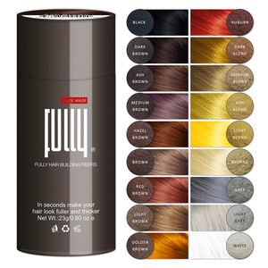 ผงไฟเบอร์เส้นผมสีน้ำตาลกลาง 23 กรัม กำไรสูง ไม่เหมือนใคร 100% ธรรมชาติ ปลอดภัย มองไม่เห็นรอยต่อ สำหรับจัดแต่งทรงผม ร้านเสริมสวยชาย รุ่น 107 - Product Image 4