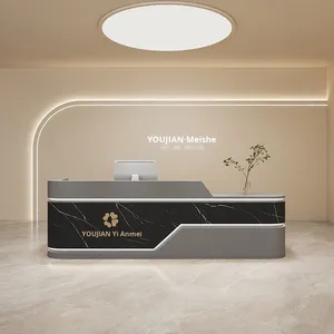Mostrador de Recepción para Salón de Belleza, Peluquería, Consultorio Médico y Tienda de Ropa - Muebles de Oficina Comerciales Modernos y Minimalistas - Product Image 4