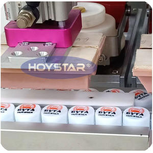 Machine d'impression tampographique à 2 couleurs pour bouchons de bouteilles en plastique, machine d'impression de jetons de poker en vente - Product Image 5