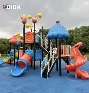 Trẻ em trường chăm sóc ban ngày trò chơi ngoài trời chơi thiết bị sân chơi trẻ em trượt để bán - Product Image 5