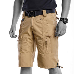 Pantalones cortos de <span class=keywords><strong>trekking</strong></span> impermeables para hombre, pantalones tácticos de secado rápido para exteriores, ligeros, transpirables para pantalones cortos Cargo - Product Image 5