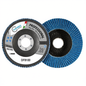 Disque à lamelles professionnel Fervi DF8100, meule sans fer - Product Image 1