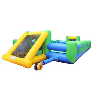 Parcours d'obstacles gonflable pour enfants WINSUN, terrain de football de table, PVC certifié CE, sans plomb, ignifuge, capacité de 300 kg - Product Image 1