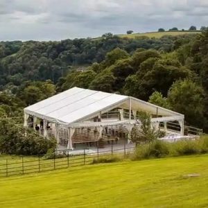 Grandes tentes pour événements Grand chapiteau de fête 20x35m Tente de mariage de luxe en plein air pour événements Grand salon d'exposition Tente <span class=keywords><strong>Barnum</strong></span> - Product Image 6