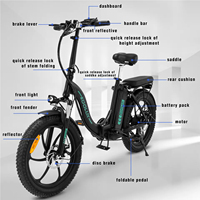Boîtier de batterie Pedelec 36V 21Ah Leili Ebike Kit vélo électrique de montagne chinois à suspension intégrale