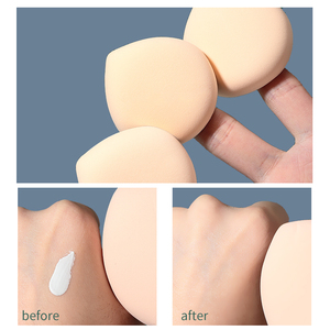 Fond de teint en polyuréthane sans latex cosmétique visage beauté maquillage bouffée doux sec humide grand petit mélangeur éponge guimauve - Product Image 4