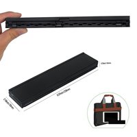 Anpassbare Faltbare Bluetooth-Tastatur Metall Mini Mobiltelefon Tablet Kabellose Tastatur