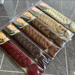 Épingles à <span class=keywords><strong>cheveux</strong></span> Dread de haute qualité, serrures, grandes tresses africaines, faites de fibres chimiques et résistantes à la chaleur 100 grammes et 165 grammes. - Product Image 2