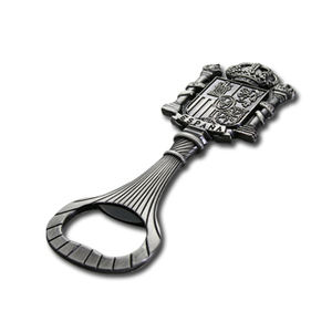 Abridor de Botellas de Cerveza Metálico Redondo 3D, Recuerdo de Viaje - Product Image 6