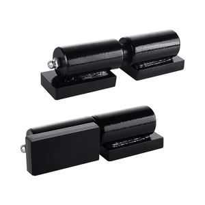 Charnières de baril robustes soudure en métal sur plaque roulement à billes pour porte de remorque ou rampe 5 ", 7" mamelon de graisse - Product Image 1