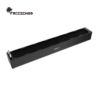 Radiateur de refroidissement par eau pour serveur FREEZEMOD, ROHS, 7 emplacements pour ventilateurs, radiateur en aluminium de 60 mm. SR-LP40-60X7F75
