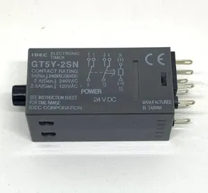 Nuevo Relé de Tiempo Idec Original Gt5y-4sn1d24 2sn6d12 2sn1a200 - Product Image 1