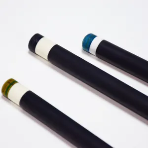 9 holes pool cue black pool cue fiber glass pool cue