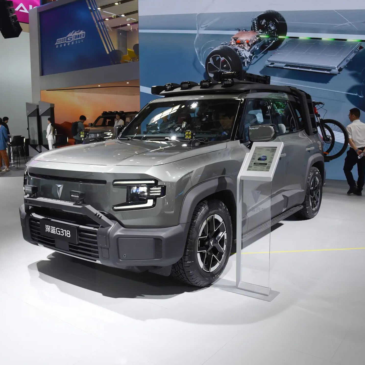 2024 новая модель Deepal G318, вилка в гибридном автомобиле, большой внедорожник, автомобиль Carro Electrico, новые автомобили, автомобили, сменные, Deepal G318
