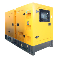 Grupos Electrógenos Portátiles Trifásicos Silenciosos de 20kVA, 40kVA, 50kVA, 80kVA, 100kVA, Generadores Diésel con ATS, Precio de Fábrica