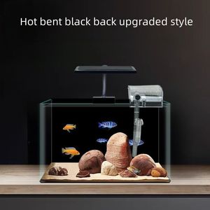 <span class=keywords><strong>Aquarium</strong></span> en verre blanc de 20 gallons en gros <span class=keywords><strong>d</strong></span>'usine, réservoir à poissons à <span class=keywords><strong>angle</strong></span> droit, réservoir à poissons à herbes aquatiques - Product Image 4