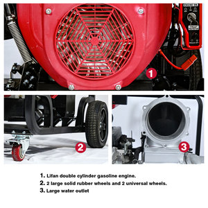 20HP thủy lực nguồn Piston cấu trúc 15m đầu 8-inch Xăng Powered bơm nước ly tâm tự mồi cho ao vườn sử dụng - Product Image 6