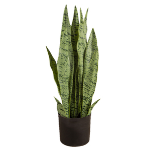Plantes artificielles <span class=keywords><strong>de</strong></span> 50 cm en plastique, type 'Mother-in-Law's Tongue', pour décoration intérieure - Product Image 1