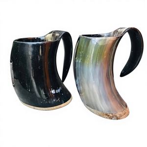 Jarra Vikinga para Beber, Ecológica, Hecha a Mano, Diseño Moderno, Material Orgánico, Forma Natural, Reutilizable, Lavable - Product Image 1