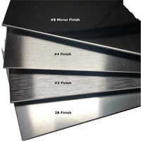 Plaque en acier inoxydable coloré de la série 300 avec revêtement PVD – Finitions Or vibrant, Or rose, Bronze noir pour découpe et soudure architecturales