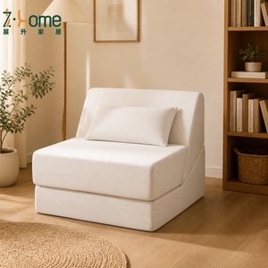 Compressed Sofa <b>Chair</b> Modular Floor Seat Boucle Fabric Vacuum Pack Design Bolster Pillow Back Living Room Bedroom <b>Study</b> - Product Image 4