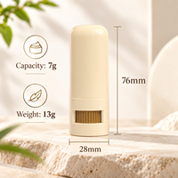 Tube de baume à lèvres ovale de 7g pour emballage de lotion solide maison