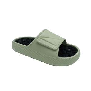 Ciabatte per Massaggio Acupressione in EVA <span class=keywords><strong>con</strong></span> Cinturino Regolabile in <span class=keywords><strong>Velcro</strong></span>, Suola Spessa per Riflessologia Plantare, per Uomo e <span class=keywords><strong>Donna</strong></span>, Uso Interno ed Esterno - Product Image 2