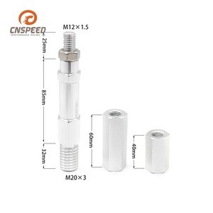 Marco para matrícula CNSPEED de 205 mm con gancho de aleación de aluminio para vehículos AUDI - Product Image 3
