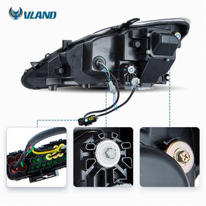 Faros Delanteros LED de Fábrica VLAND de 2.ª Generación XE20 IS <span class=keywords><strong>220d</strong></span>/F 300 350, Luz Delantera con Intermitentes Secuenciales, Lámpara Delantera para Automóvil 2006-2012 para <span class=keywords><strong>Lexus</strong></span> IS250 - Product Image 5