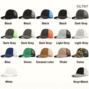 หมวกแก๊ป Richardson 112 Trucker Cap สีพื้น ปักโลโก้ได้ 6 แผง ตาข่าย ระบายอากาศ แบบ Snapback - Product Image 5