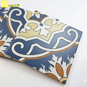 NGHỆ THUẬT Sứ Vuông Làm Bằng Tay Sơn Hoa Mẫu Gạch Xi Măng - Product Image 3