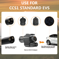 Adaptateur de charge rapide EV CCS2 vers CCS1 DC&AC pour BMW I3/i5 Compatible Convertisseur 250KW