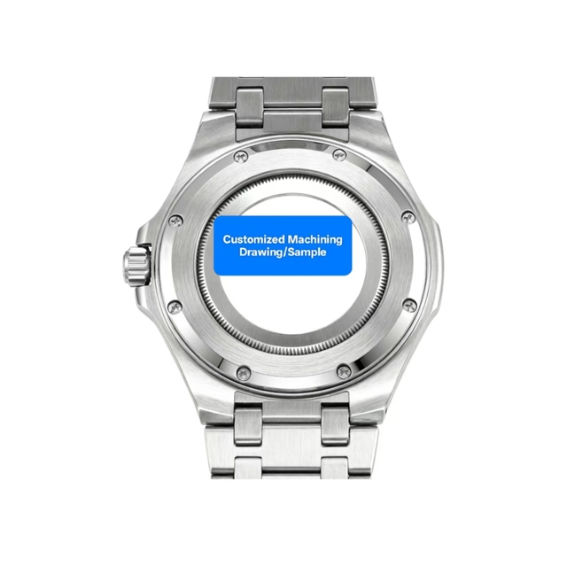 OEM Aluminum Smart Watch Case Wearable Device Housing Aluminum Stainless Steel Titanium Watch Case Micro Machining Watch Housing