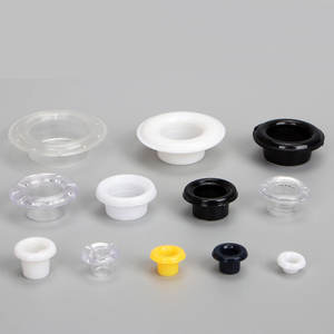 Anneau oeillet en plastique Clip <span class=keywords><strong>pour</strong></span> bouche d'aération Résine transparente Accessoires de vêtement Oeillet <span class=keywords><strong>pour</strong></span> tissu <span class=keywords><strong>Cuir</strong></span> Toile Bannière - Product Image 4