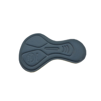 Coussin de gel de cyclisme réversible anti-choc, taille plus, écologique, pour shorts de vélo - Coolmax confortable, respirant 3D, unisexe