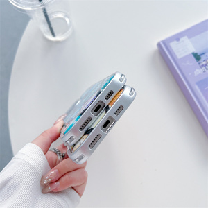 Per <span class=keywords><strong>iPhone</strong></span> da <span class=keywords><strong>11</strong></span> a 16 <span class=keywords><strong>pro</strong></span> max 17 <span class=keywords><strong>cover</strong></span> per cellulare in resina epossidica antiurto Tpu + pc Handyhille custodie per cellulare - Product Image 2