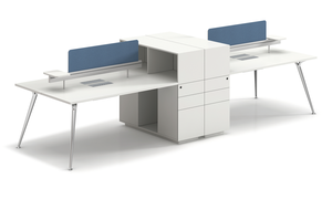 Meubles de bureau modulaires en bois, design de panneaux, configuration ouverte moderne pour équipe de 6 à 20 personnes, bureau écologique - Product Image 3