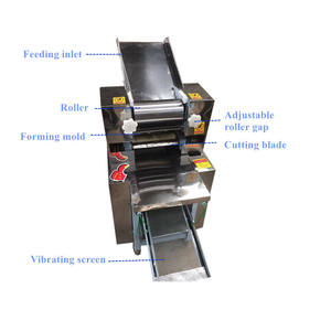 Vente chaude Chin Chin Cubes Équipement Mini Chinchin Cutter Pâte Bandes Diviseur Machine - Product Image 2