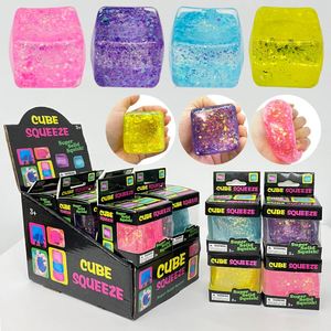 Juguete Antiestrés de PU Suave con Forma de Barra de Mantequilla en Degradado de Arcoíris, Colorido, de USA Warehouse, para Niños y Adultos - Product Image 5