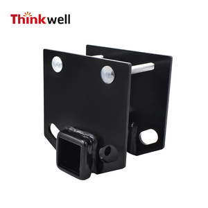 Attelage de remorque Thinkwell RV, 2 pouces, acier carbone noir, pour crochet de remorquage - Product Image 1