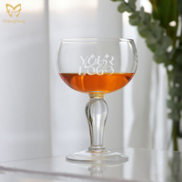 Authentique Rochefort Verre Haut Pied Chope à Bière Bar Restaurant Fête Verre Trempé Verres à Bière Belge 330Ml