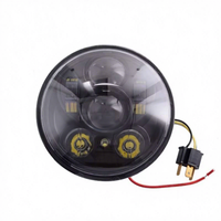 YongJin Phare LED universel en aluminium moulé sous pression avec support Feu de position à faisceau haut-bas pour Yamaha