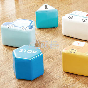 Moetry Sièges souples sur le thème des panneaux <span class=keywords><strong>de</strong></span> signalisation Ensemble <span class=keywords><strong>de</strong></span> tabourets en mousse pour enfants pour aire <span class=keywords><strong>de</strong></span> jeux intérieure Salle <span class=keywords><strong>de</strong></span> classe du centre <span class=keywords><strong>de</strong></span> garde Montessori - Product Image 2