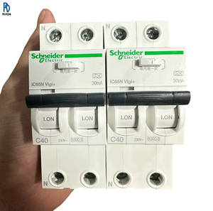 Interruptor Diferencial IC65N VIGI+ 2P C40A, Dispositivo de Protección Contra Fugas, Sobrecarga y Cortocircuito Eléctrico - Product Image 1