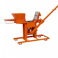 Machine manuelle à pression pour la fabrication de blocs creux en argile et ciment, facile à utiliser, 2-3 travailleurs