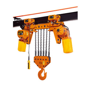 Elevador de cadena eléctrico personalizado de alta confiabilidad 220V 380V Almacén de fábrica Precio de descuento Capacidades 3 toneladas 5 toneladas 10 toneladas - Product Image 1