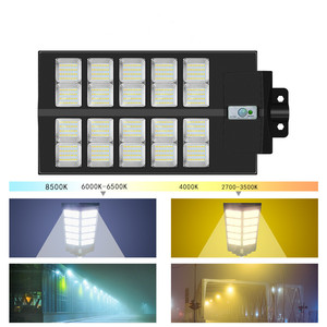 1200 Wát tích hợp cảm biến LED ánh sáng đường phố di động ngoài trời năng lượng mặt trời Powered vườn ánh sáng với IP65 tất cả-trong-một năng lượng mặt trời ánh sáng đường phố - Product Image 2