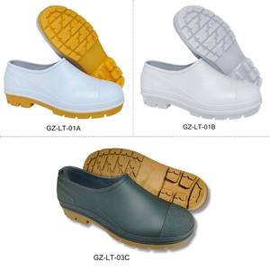 Zuecos de PVC Blancos de Bajo Perfil, Zapatos Ligeros para Hospital, Zapatos de Trabajo, Zuecos Wellington Impermeables para Fábrica y Uso Médico, <span class=keywords><strong>Calzado</strong></span> para Lluvia - Product Image 4