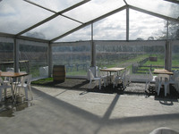 Carpa Transparente Inteligente Optoelectrónica Futurista para Eventos de 15*20m con LED Integrado, Interactiva, con Sonido Envolvente