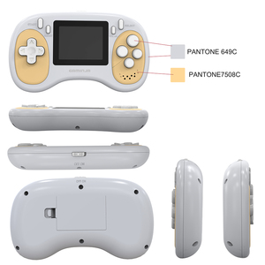Gaminja เครื่องเล่นเกม8บิตแบบคลาสสิกมีช่องต่อโทรทัศน์, เครื่องเล่นเกมมีช่องเสียบโทรทัศน์รองรับเครื่องเล่นเกมมือถือ2เครื่อง - Product Image 3